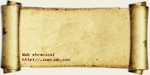 Joakim Jazački vizit kartica